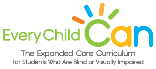 Have you worried about how your young child or student who is visually impaired is going to learn all he or she needs in order to achieve success? 

This video offers a preschool-level perspective on the Expanded Core Curriculum for Students Who Are Blind or Visually Impaired (ECC).  The ECC addresses nine critical skill areas these students must learn in order to find success in school and in life. However, they can be difficult to learn with limited or no vision.

The objective of the video is to demystify the ECC for parents of young children who are visually impaired and for their general education teachers who may  have limited expertise and experience teaching children with vision loss.  The video also encourages parents and professionals to advocate for use of the ECC, and to implement it at home, in the classroom, and in the community.  

Join us for a joyful journey through the ECC in a preschool for the visually impaired that also enrolls sighted peers, and share in the inspirational perspectives of adults who are visually impaired as they talk about how learning ECC skills has enhanced their lives and careers.