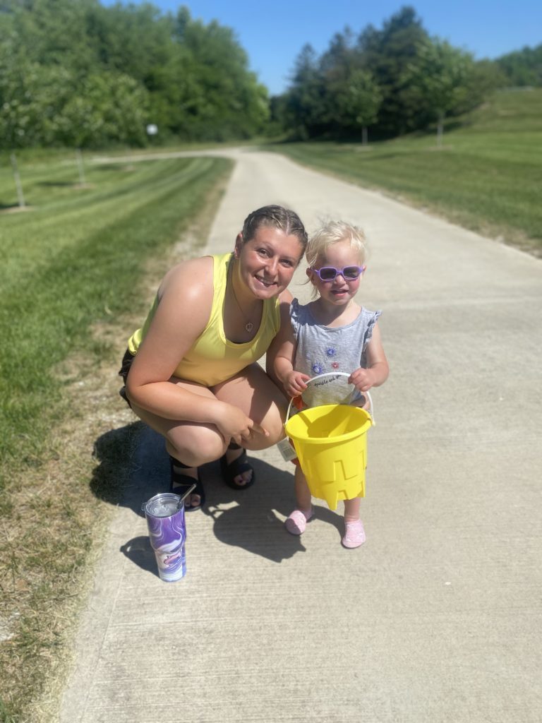 Avelyn and her mother