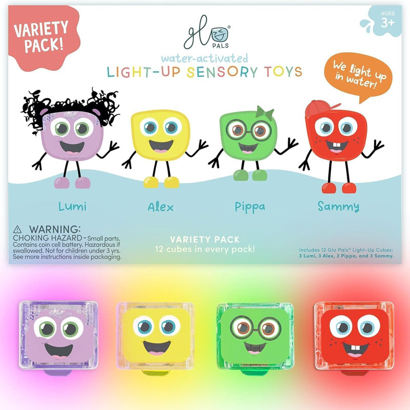 Glo-Pals Water Activated Light-Up Cubes