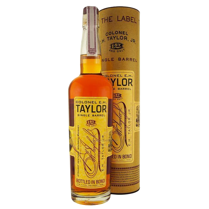 Product photo of E.H. Taylor, Jr. Single Barrel Bottle and Sleeve