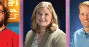 Screenshot of magazine page featuring Justine.