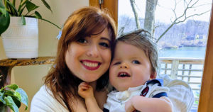 Kacey and Sonny Poynter smiling and posing for a photo.